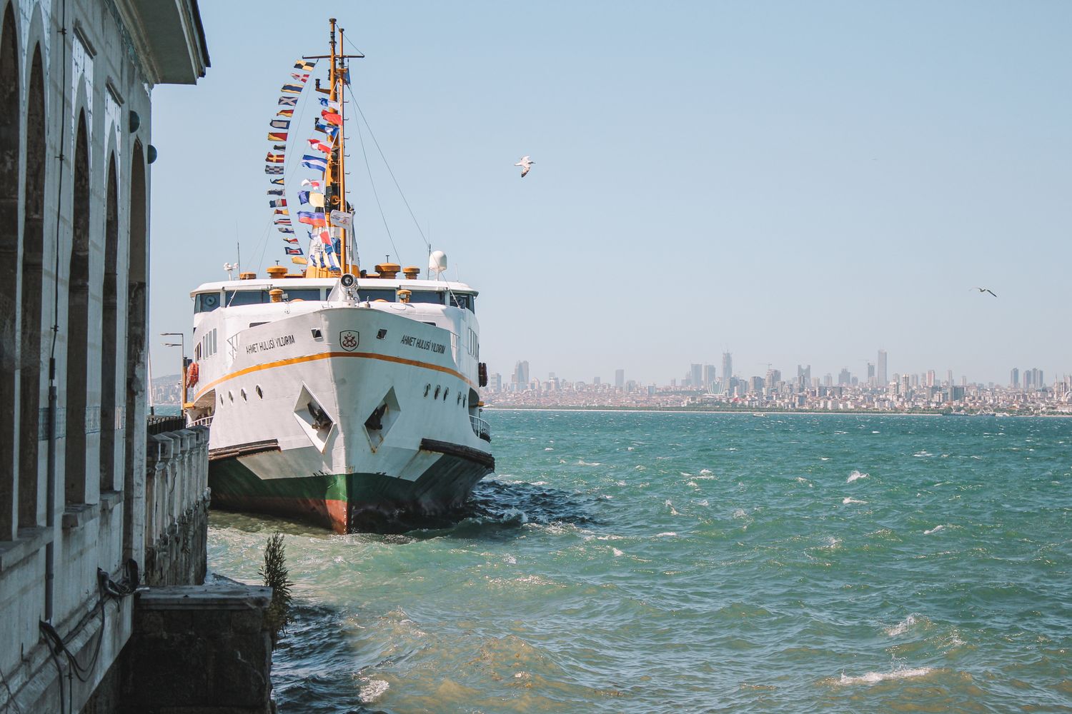 ship in port